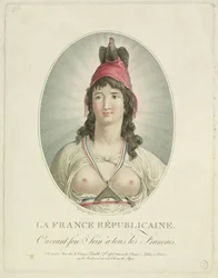 De Franse Republikein, gegraveerd door A. Clement